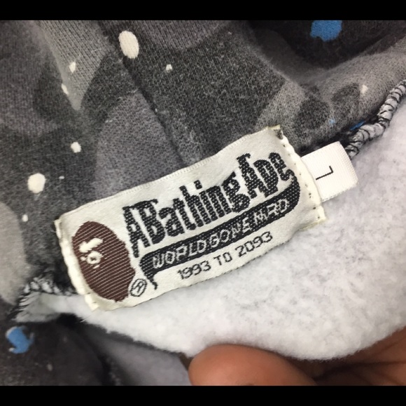 Black Galaxy Bape Jacket ( Men’s Large )
